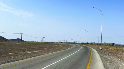 Internal road projects and village linkages in Al Mudhaibi Governorate